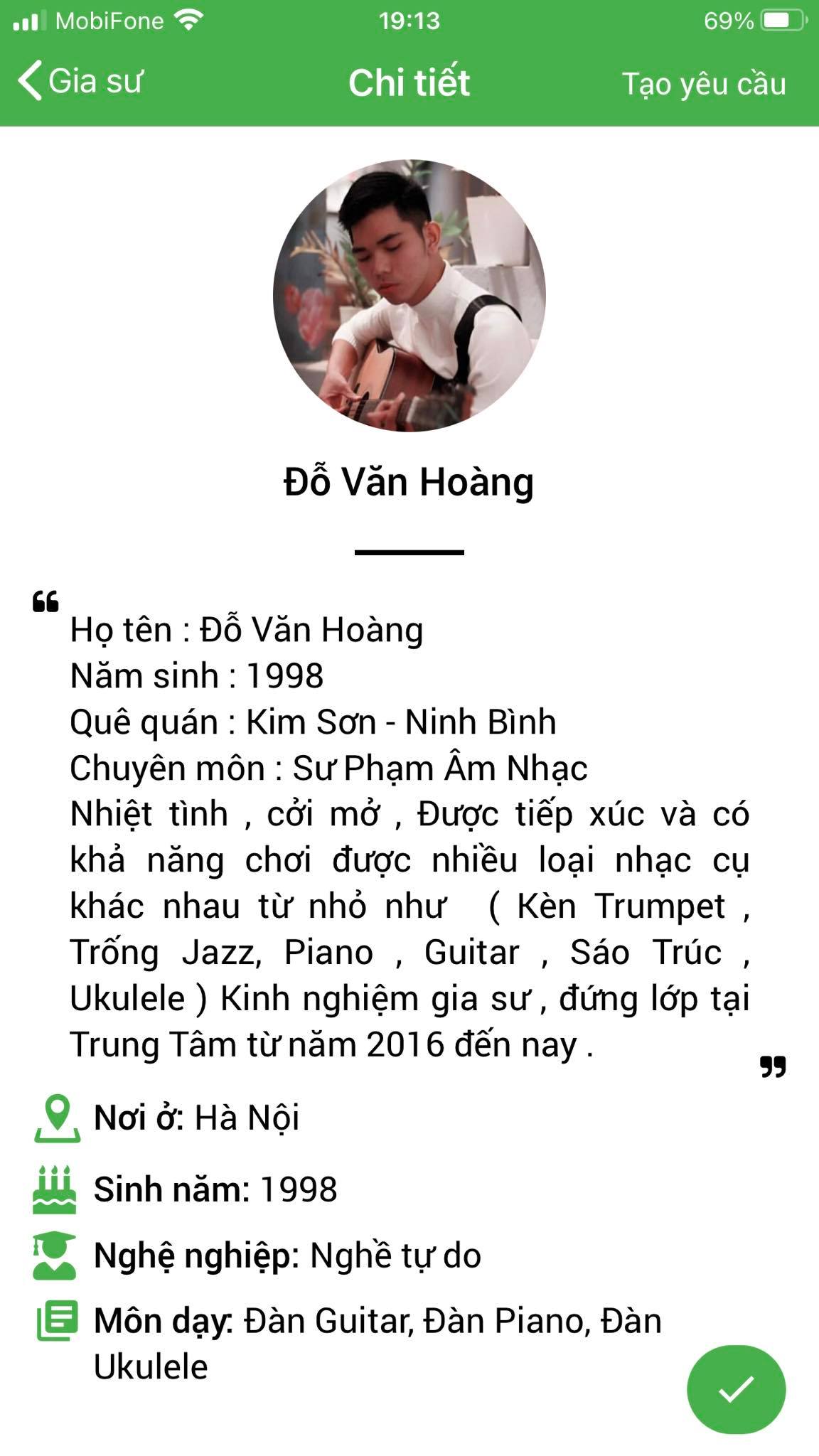 giao vien guitar